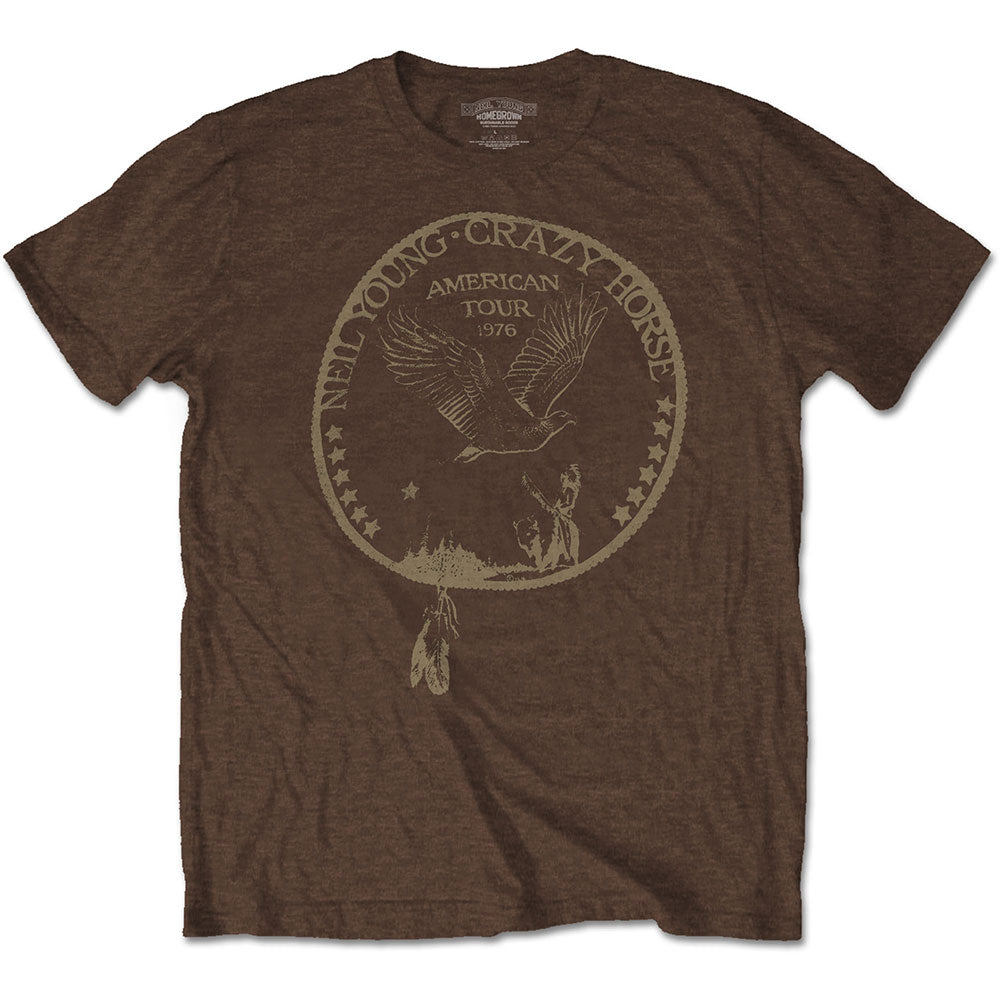 Neil Young - Tour '76 Seal (()) Brown