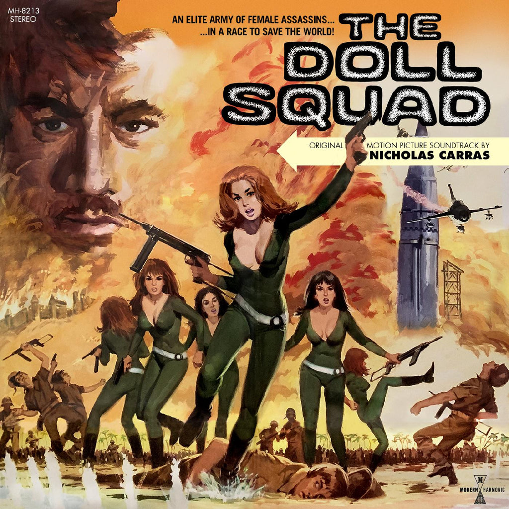 Nicholas Carras - The Doll Squad Original Motion Picture Soundtrack (TRANSPARENT GREEN VINYL) ((Vinyl))