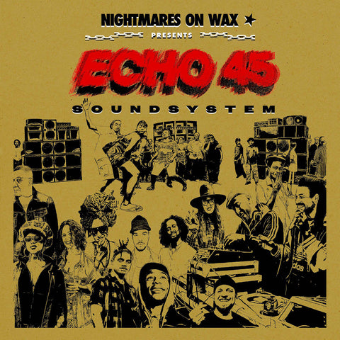 NIGHTMARES ON WAX - Echo45 Sound System (Gold Vinyl) ((Vinyl))