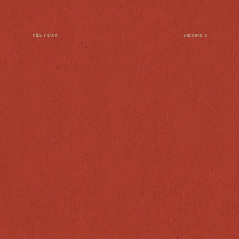 Nils Frahm - Encores 3 ((Vinyl))