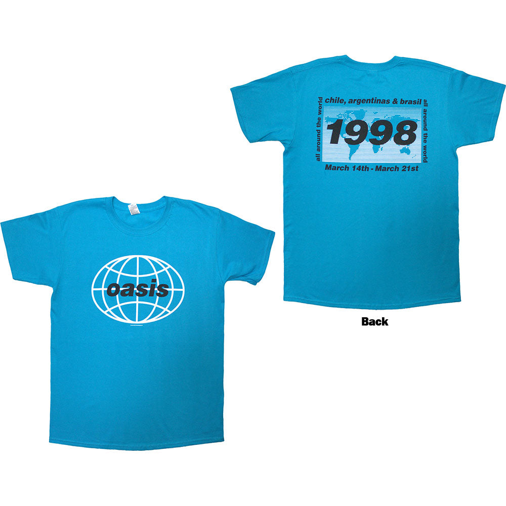 Oasis - 1998 World Tour - South America (()) Blue