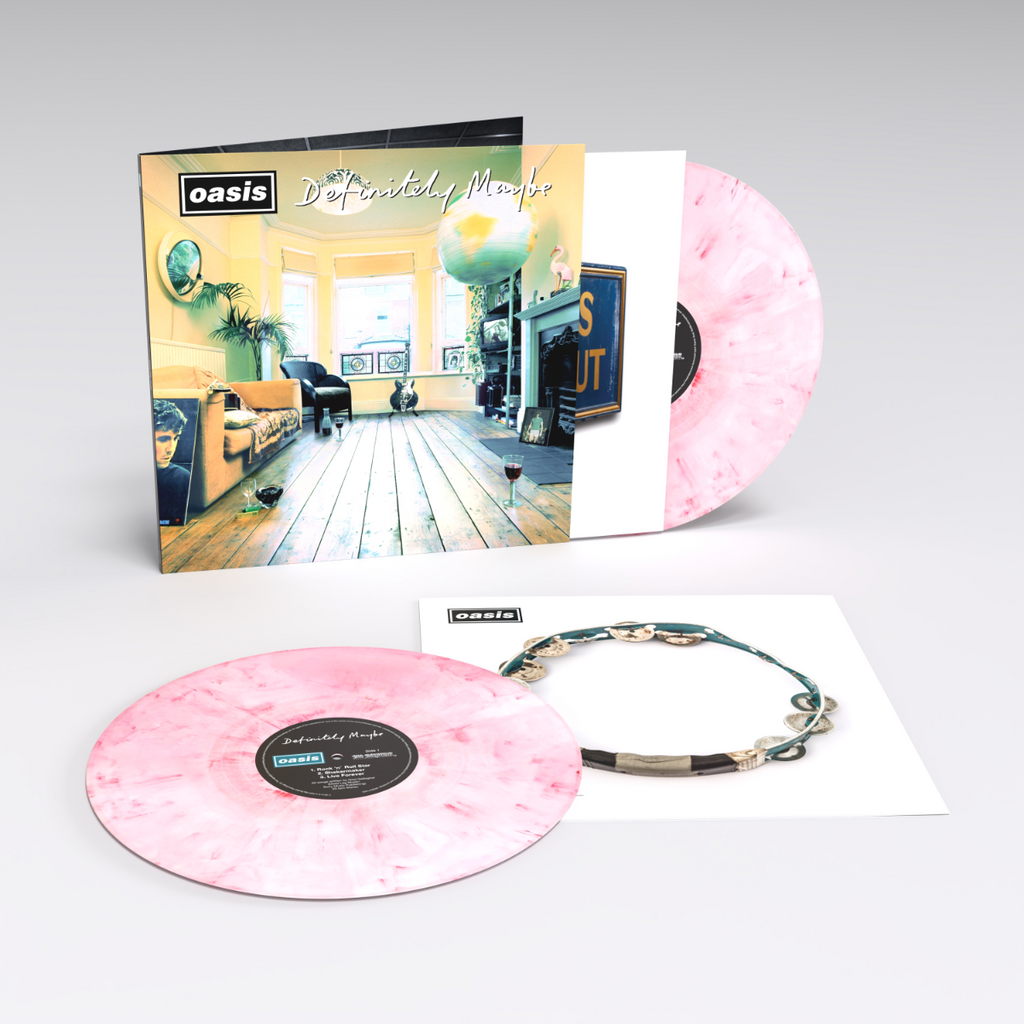 Oasis - Definitely Maybe : 30th Anniversary Edition (Colored Vinyl, Pink & White) (2 Lp's) ((Vinyl))