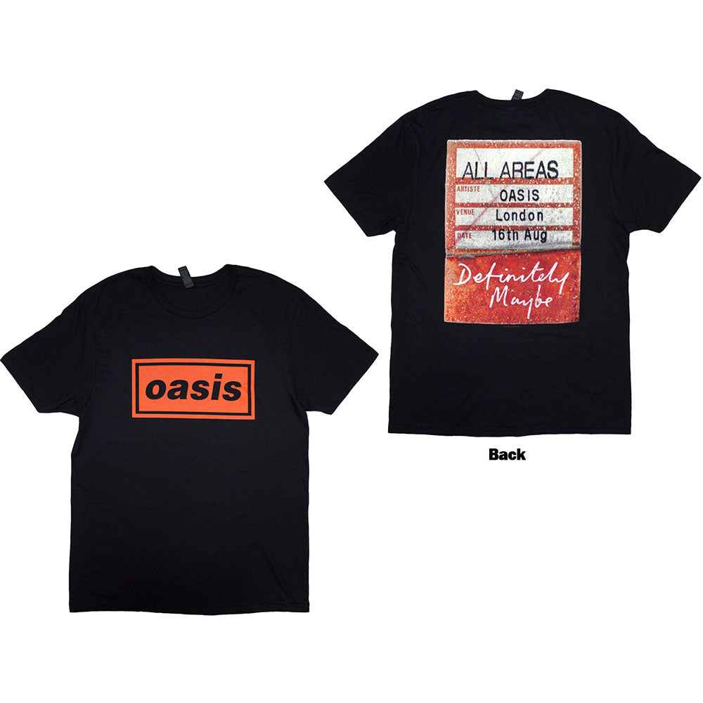 Oasis - Definitely Maybe AAA Pass (()) Black