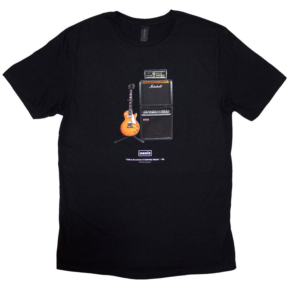Oasis - Definitely Maybe Guitar (()) Black