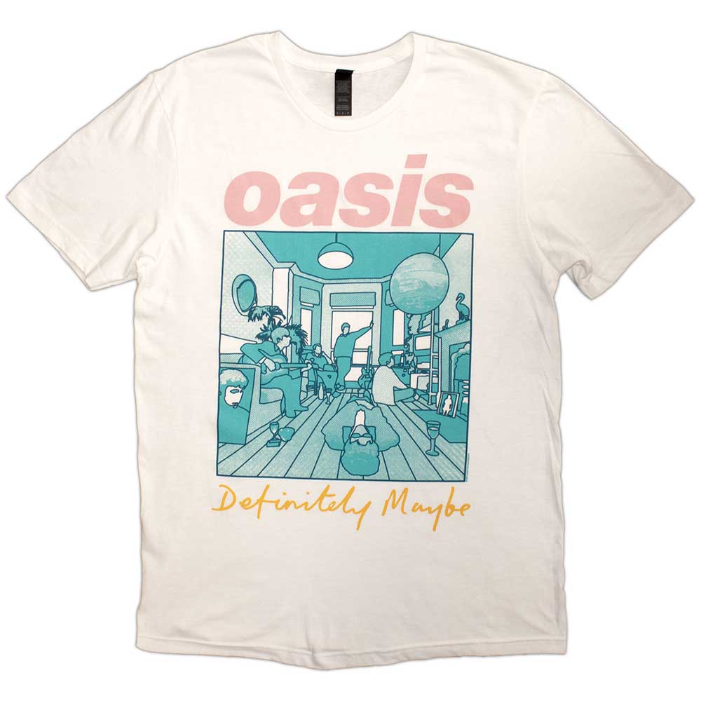 Oasis - Definitely Maybe Illustration Colour ((T-Shirt))