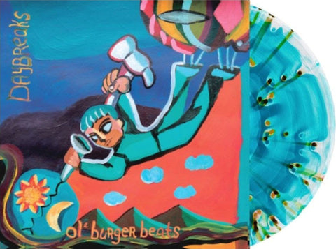 Ol’ Burger Beats - Daybreaks (Indie Exclusive, Ghostly Sea Blue w/ Black & Green Splatter Colored Vinyl) ((Vinyl))