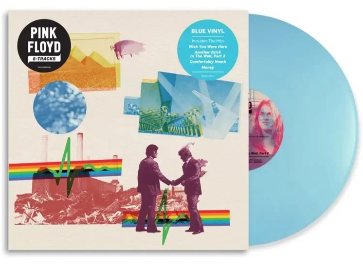 Pink Floyd - 8-Tracks (Limited Edition, 180 Gram Blue Colored Vinyl) [Import] ((Vinyl))