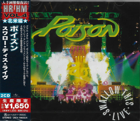 Poison - Swallow This Live (Reissue, Japan) [Import] (2 Cd's) ((CD))