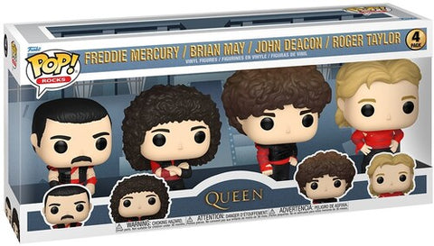 Queen - FUNKO POP! Rocks: Queen - 4-Pack (Large Item, Vinyl Figure, 4 Pack) ((Action Figure))