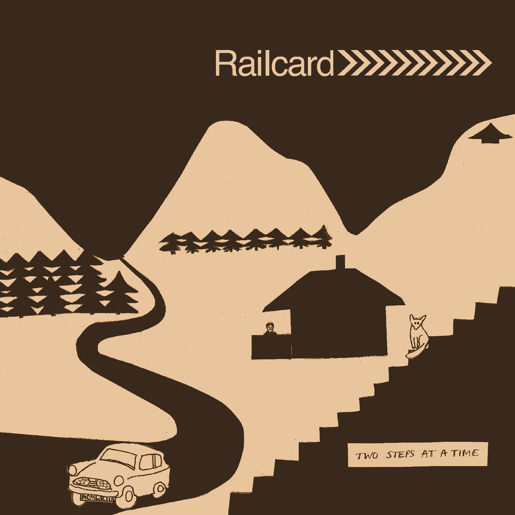Railcard - Two Steps At A Time [Transparent Tan Vinyl] ((Vinyl))