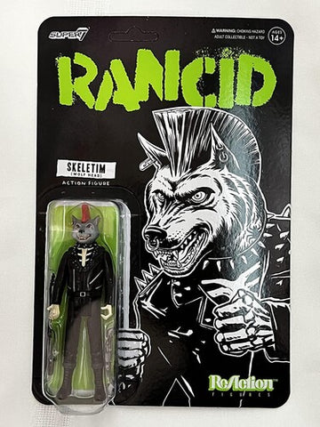 Rancid - Super7 - Rancid ReAction Figure Wave 3 - Skeletim (Wolf Head) (Collectible, Figure, Action Figure) ((Action Figure))