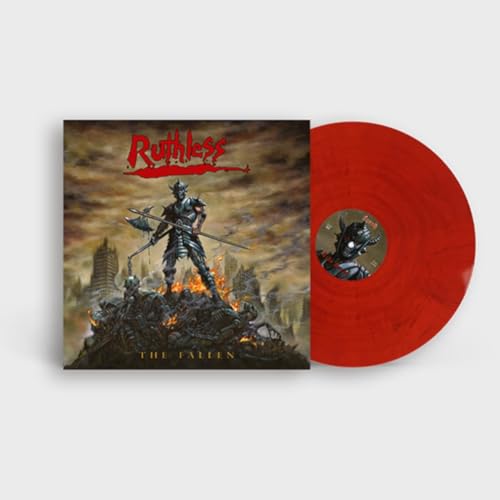 Ruthless - The Fallen (Red Transparent/Blue Marbled) ((Vinyl))