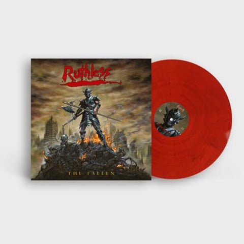 Ruthless - The Fallen (Red Transparent/Blue Marbled) ((Vinyl))