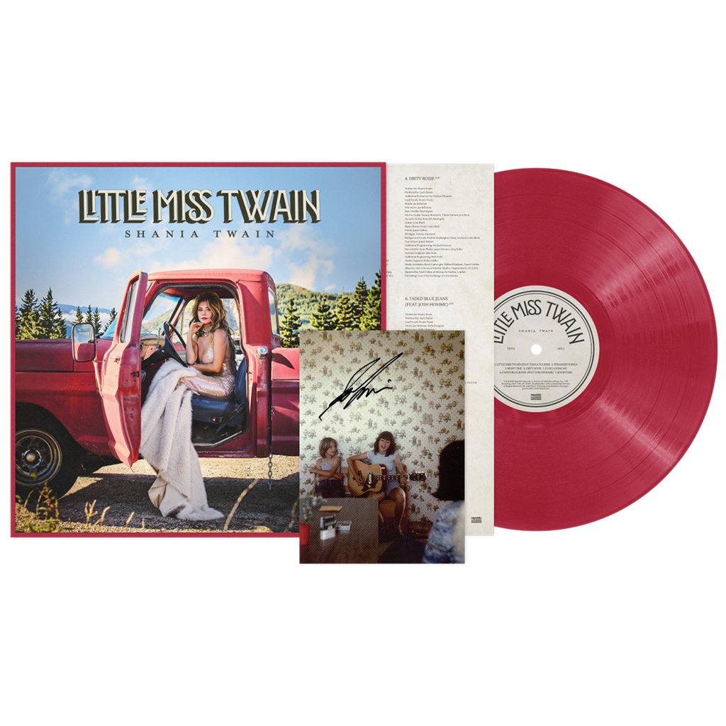 Shania Twain - Little Miss Twain (Limited Indie Exclusive) [Rosie Red LP] [Signed Insert] ((Vinyl))