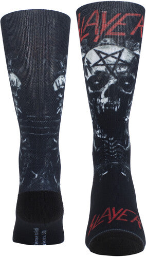 SLAYER - Perri's - Slayer - Dye Sublimation - Crew Socks ((Socks))