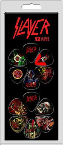 SLAYER - Perri's - Slayer - Guitar Picks (12 Pack) ((Guitar Picks))