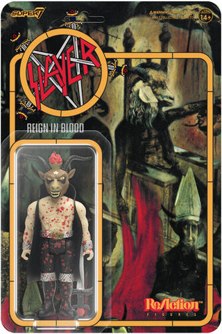 SLAYER - Super7 - Slayer - ReAction Figures - Minotaur (Reign In Blood) (Exclusive) (AE Exclusive, Collectible, Figure, Action Figure) ((Action Figure))