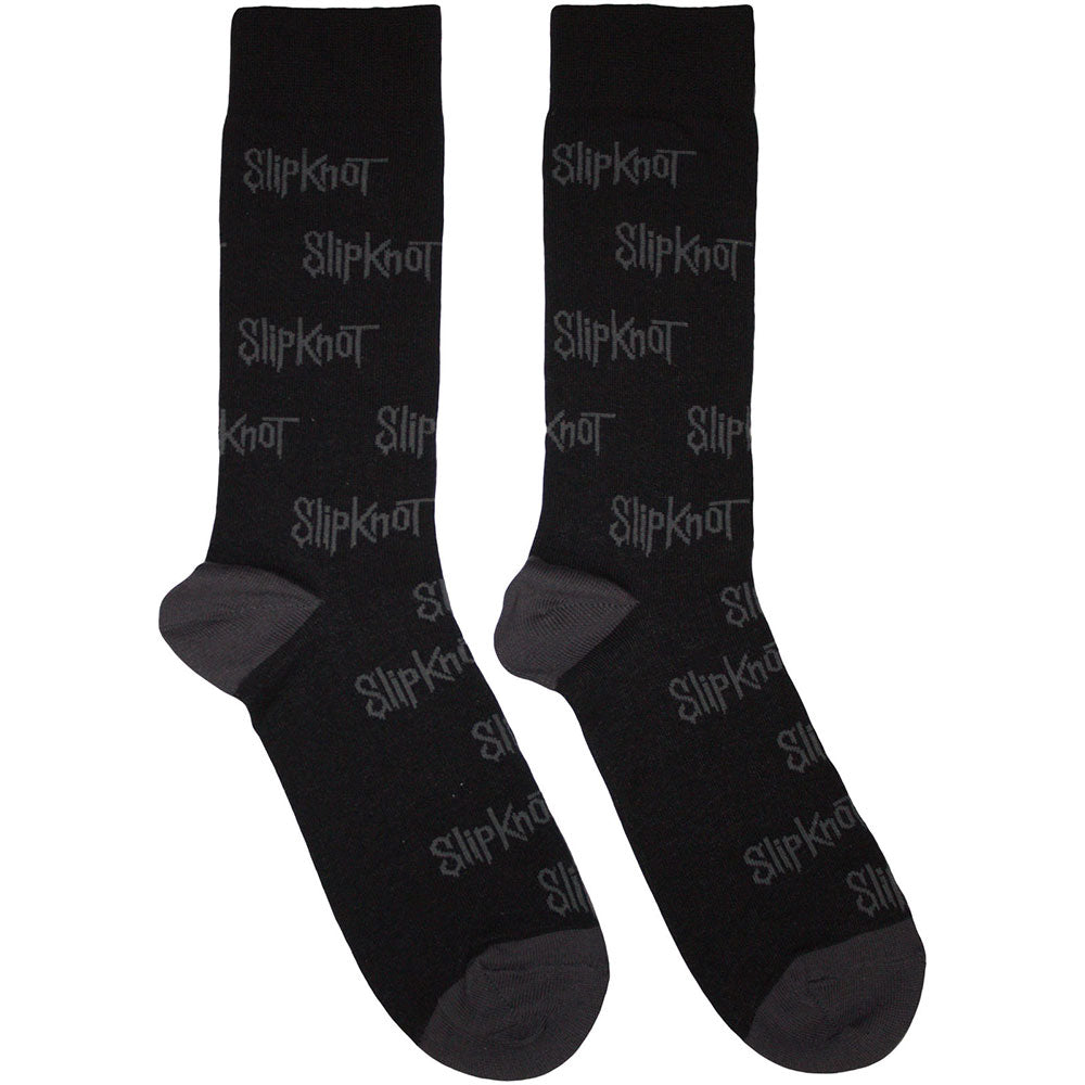 Slipknot - All Over Print Logos (()) Black
