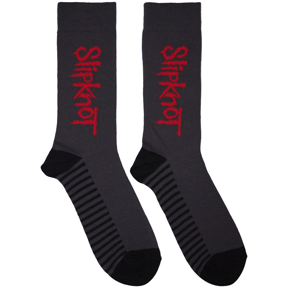 Slipknot - Logo Vertical (()) Grey