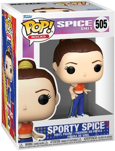 Spice Girls - Funko POP! Rocks: Spice Girls - Sporty Spice (Wannabe) (Vinyl Figure, Collectible) ((Action Figure))