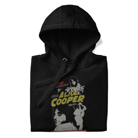 Stakes - Alice Cooper 1975 Tour Vintage Hoodie (())