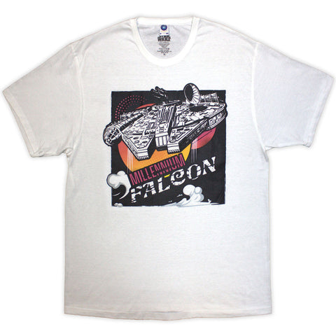 Star Wars - Millennium Falcon Graphic (()) White