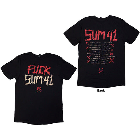 Sum 41 - Tour '24 Fuck Sum 41 (()) Black