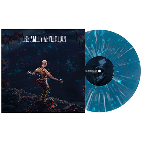 The Amity Affliction - Let The Ocean Take Me (Redux) (Sea Blue with Heavy White Colored Splatter) ((Vinyl))