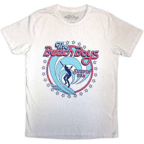 The Beach Boys - Surfin' USA Circle (()) White