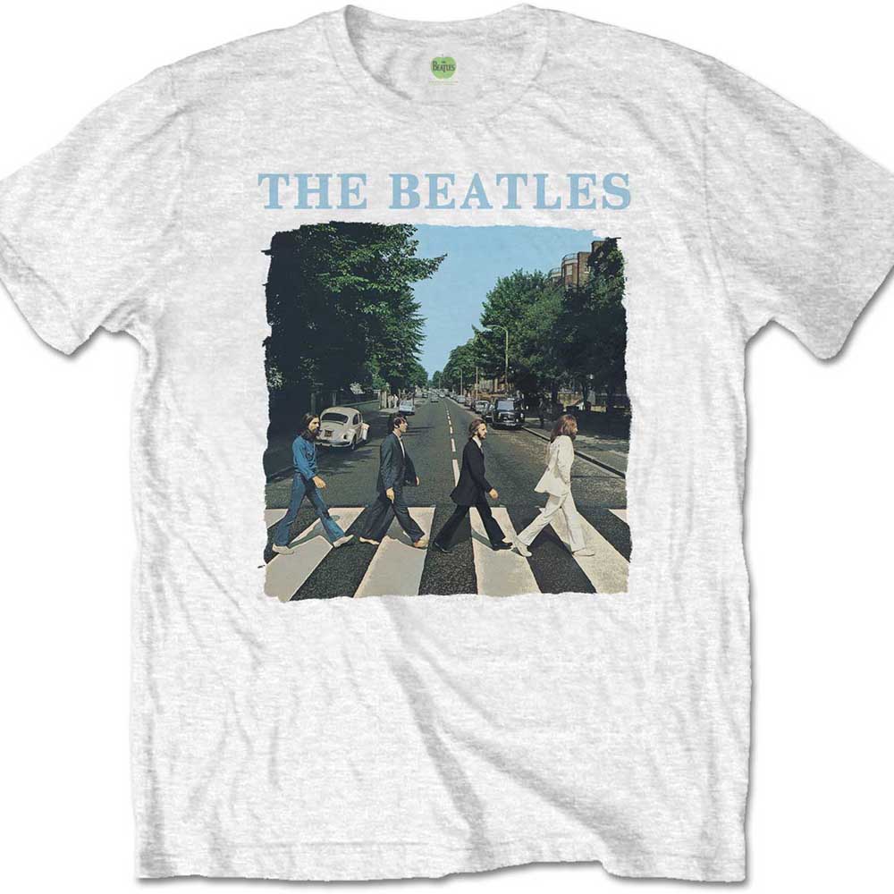 The Beatles - Abbey Road & Logo (()) White