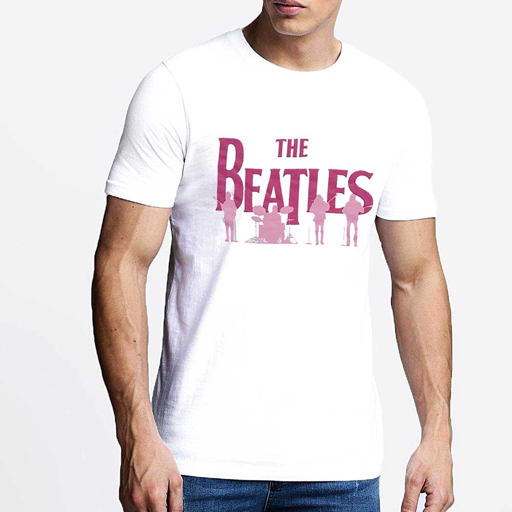 The Beatles - Band Silhouettes (()) White