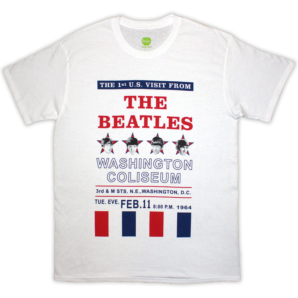 The Beatles - Washington '64 Stars & Stripes (()) White