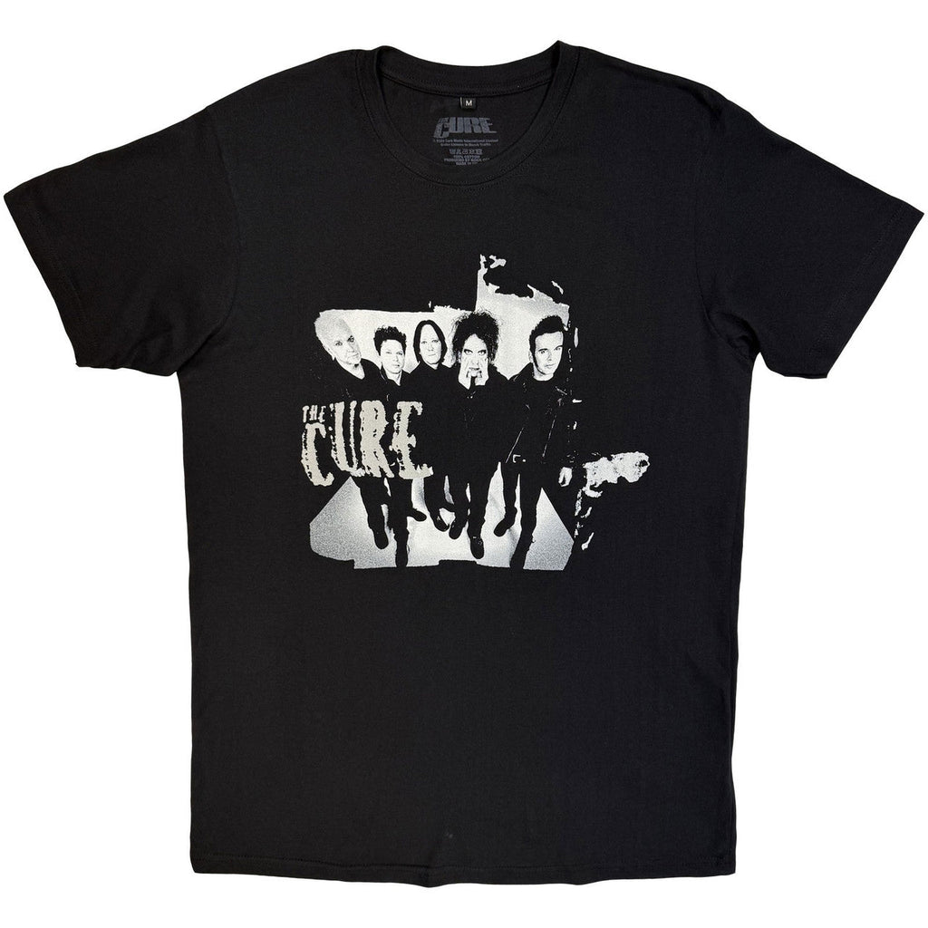 The Cure - 40 Years Band Photo Unisex Premium T-Shirt (Black) ((Apparel))