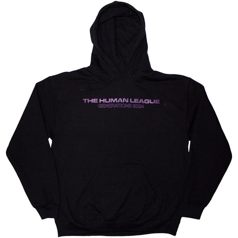 The Human League - Generations Tour '24 Logo (()) Black