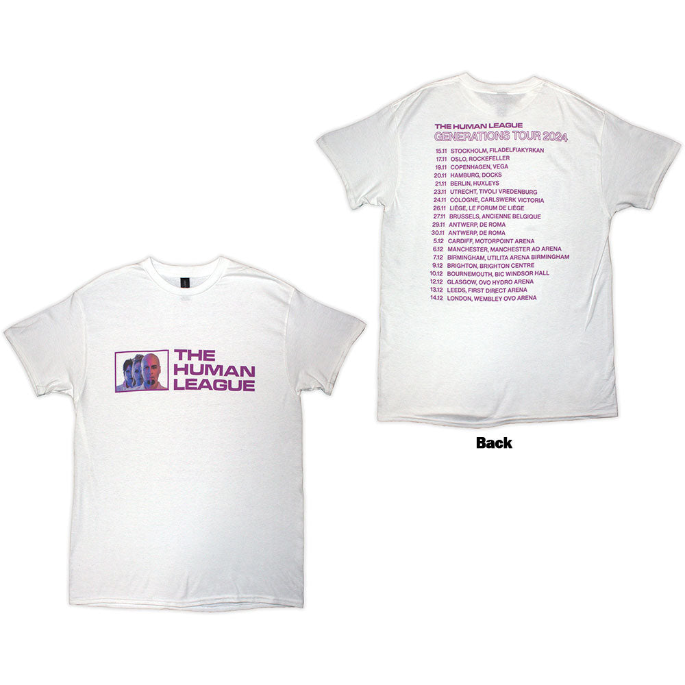 The Human League - Generations Tour '24 Photo (()) White