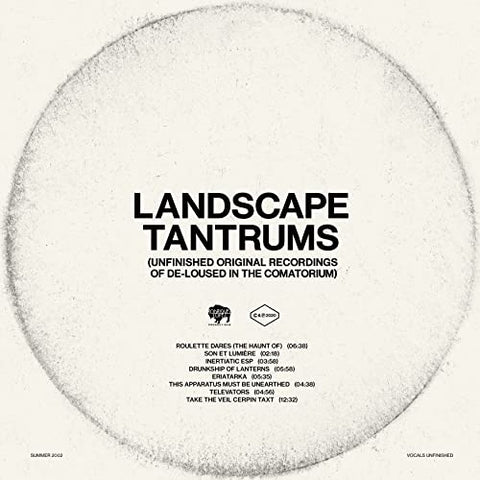 The Mars Volta - Landscape Tantrums - Unfinished Original Recordings Of De-Loused In The Comatorium (Black Vinyl) (())