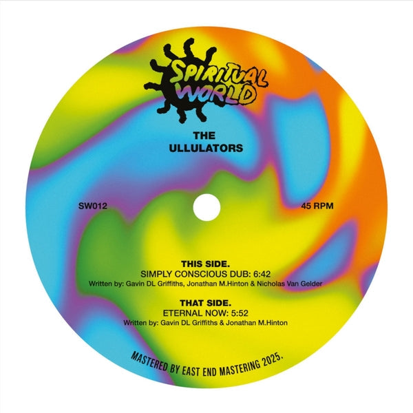 The Ullulators - Simply Conscious Dub/Eternal Now [12"] ((Vinyl))