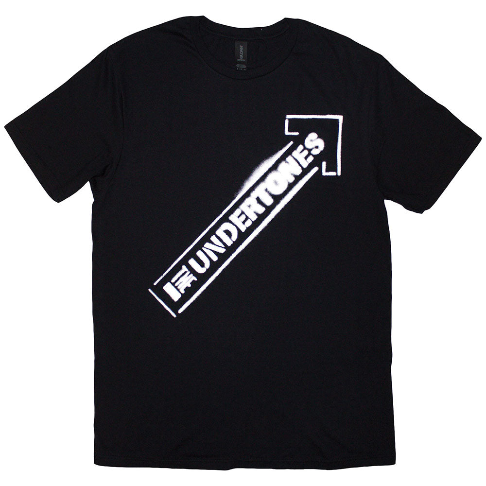 The Undertones - Arrow Spray White (()) Black