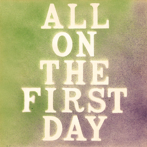 TONY, CARO & JOHN - All On The First Day ((CD))