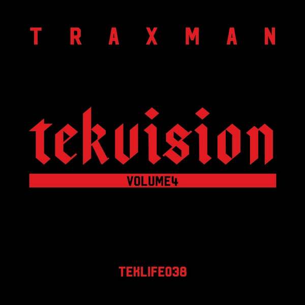 Traxman - Tekvision Volume 4 [LP] ((Vinyl))
