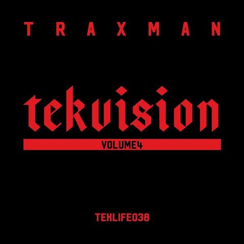 Traxman - Tekvision Volume 4 [LP] ((Vinyl))