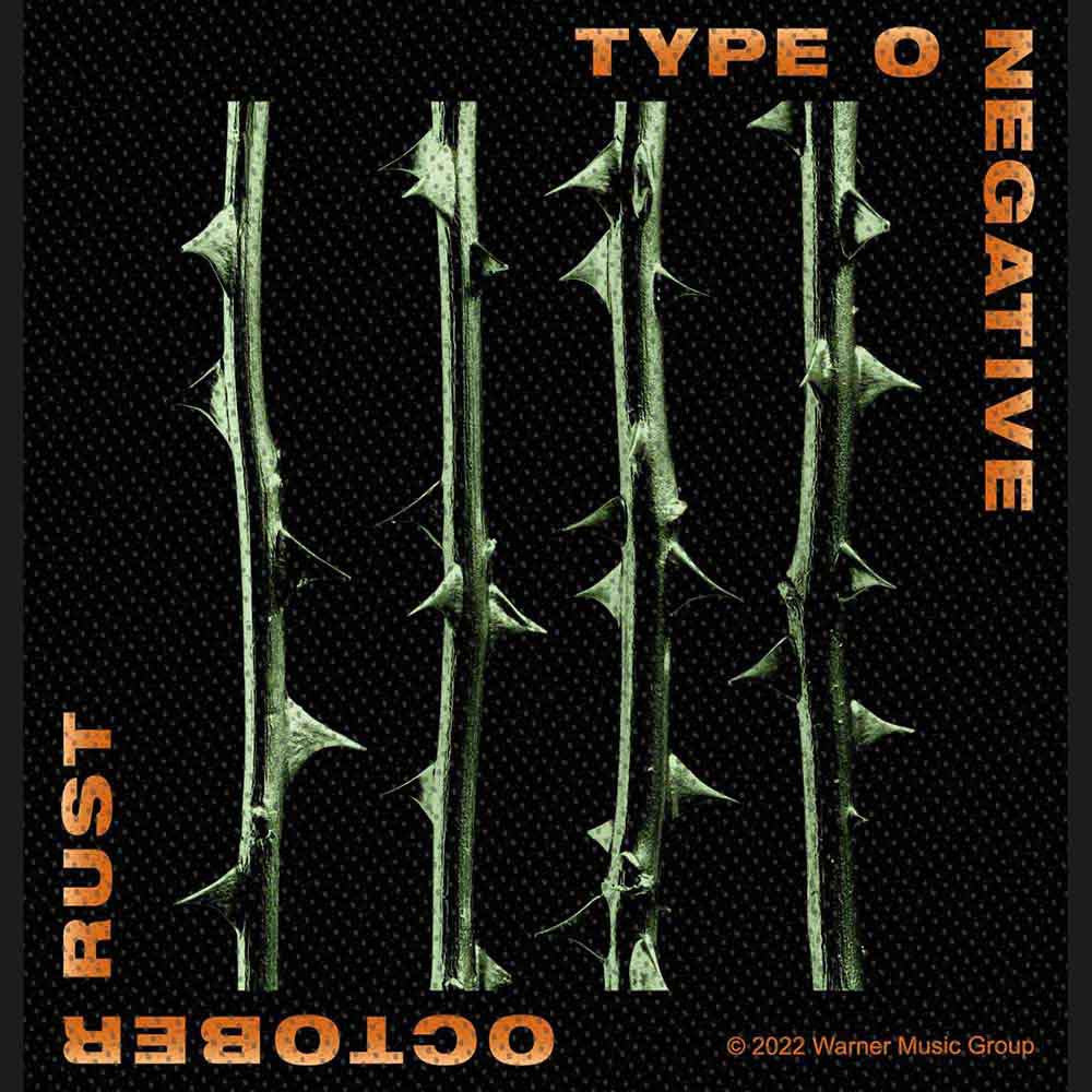 Type O Negative - October Rust Standard Patch ((Merchandise))