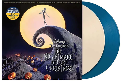 Various Artists - The Nightmare Before Christmas (Original Soundtrack) (Limited Edition, Bone & Aqua Colored Vinyl) (2 Lp's) ((Vinyl))