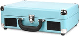 Victrola - Victrola VSC-550BT-TQ Bluetooth Suitcase Turntable 3 Speed (Turquoise) (Large Item, Bluetooth, Turquoise, Built-In Speakers) ((Record Player))