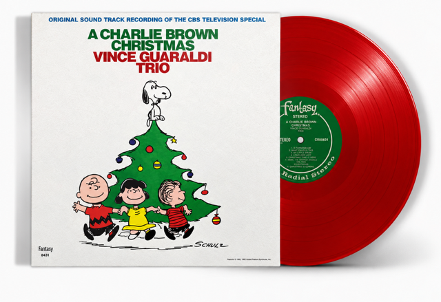 Vince Guaraldi Trio - A Charlie Brown Christmas Vinyl LP (CHRISTMAS RED VINYL) ((Vinyl))