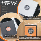 Vinyl Styl - Vinyl Styl® 12 Inch Record Outer Sleeve Polyethylene - 1000 Count Bulk (Clear) (Large Item, Ships in Own Container) ((Sleeves))