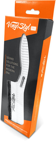 Vinyl Styl - Vinyl Styl® Premium Conductive Anti-Static Record Cleaning Brush (White) (())