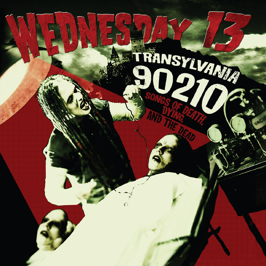 Wednesday 13 - Transylvania 90210—Songs Of Death, Dying, And The Dead - Remastered (Neon Green Vinyl) ((Vinyl))