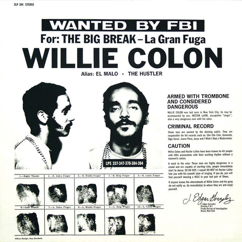 Willie Colón - La Gran Fuga ((CD))