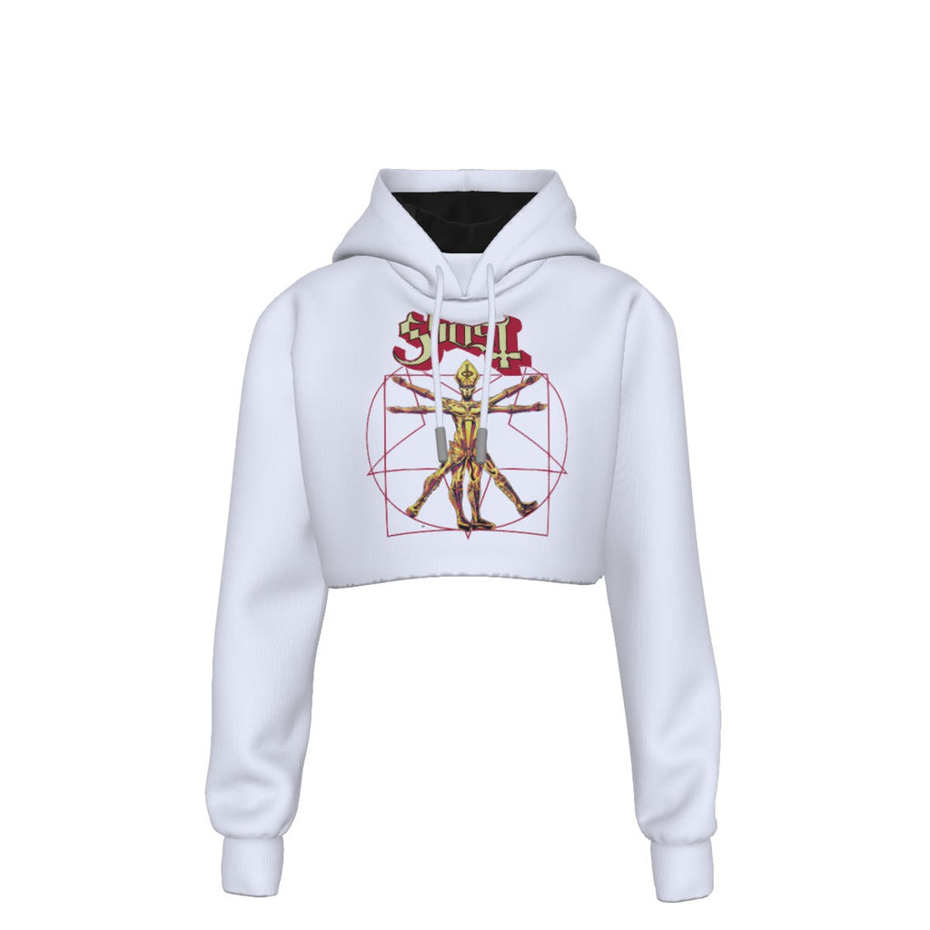 Yoycol - Ghost In the Machine Women's Cropped Hoodie (())